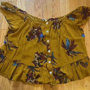 Off the shoulder top